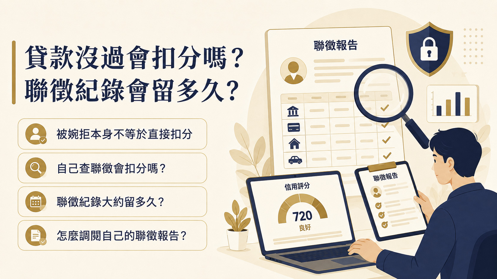 貸款沒過