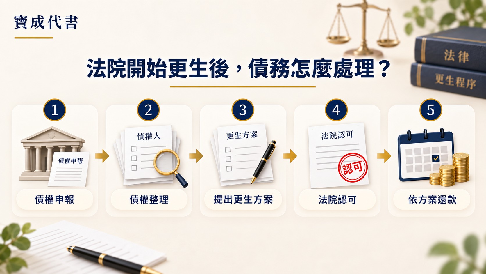 債務更生後果